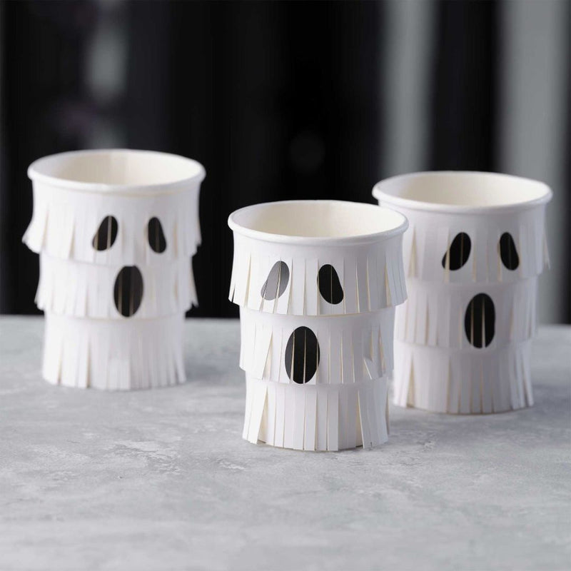 Pick Your Poison Ghost Paper Cups