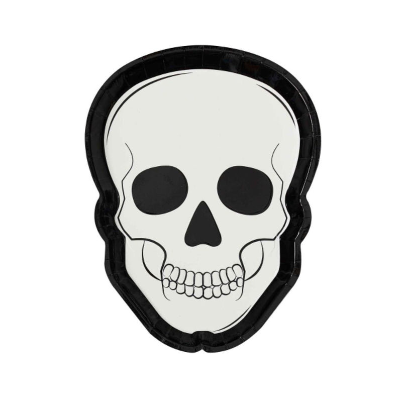 Fright Night Skull Paper Plates