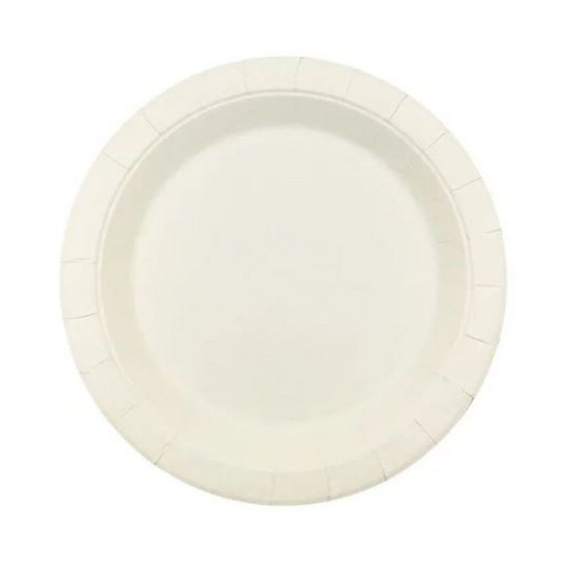 Ronis FSC Round White Paper Plate 18cm