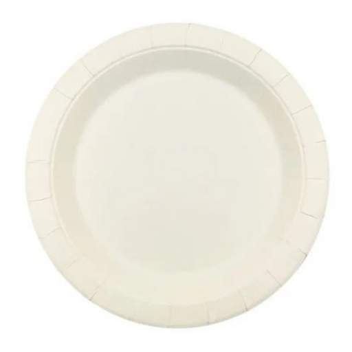 Ronis FSC Round White Paper Plate 23cm