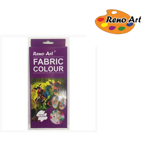 Fabric Paint Set 12ml textile paints for t-shirts, tote bags and DIY fabric crafts