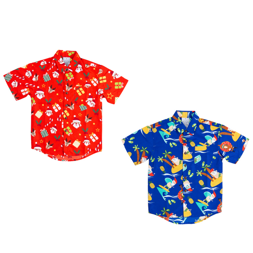 Ronis Family Christmas Shirt Boys 2 Asstd