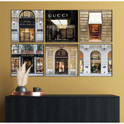 Ronis Fashion Shops 30x30cm 3cm Black Assorted