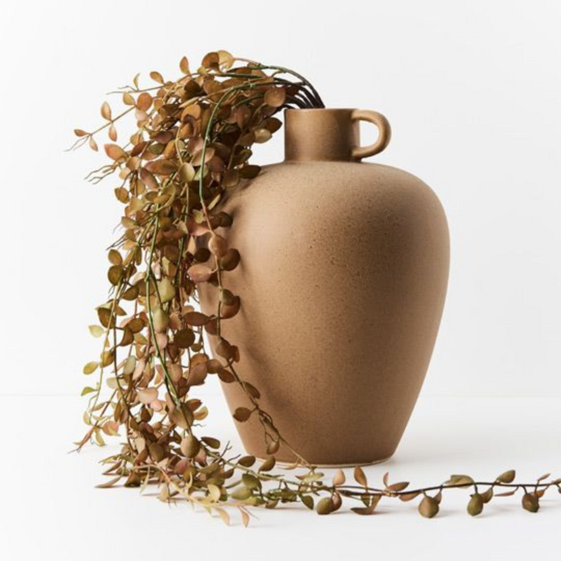 Ronis Fern Button Hanging Bush Rust 94cml