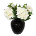 Ronis Filigree Black Vase 25cm