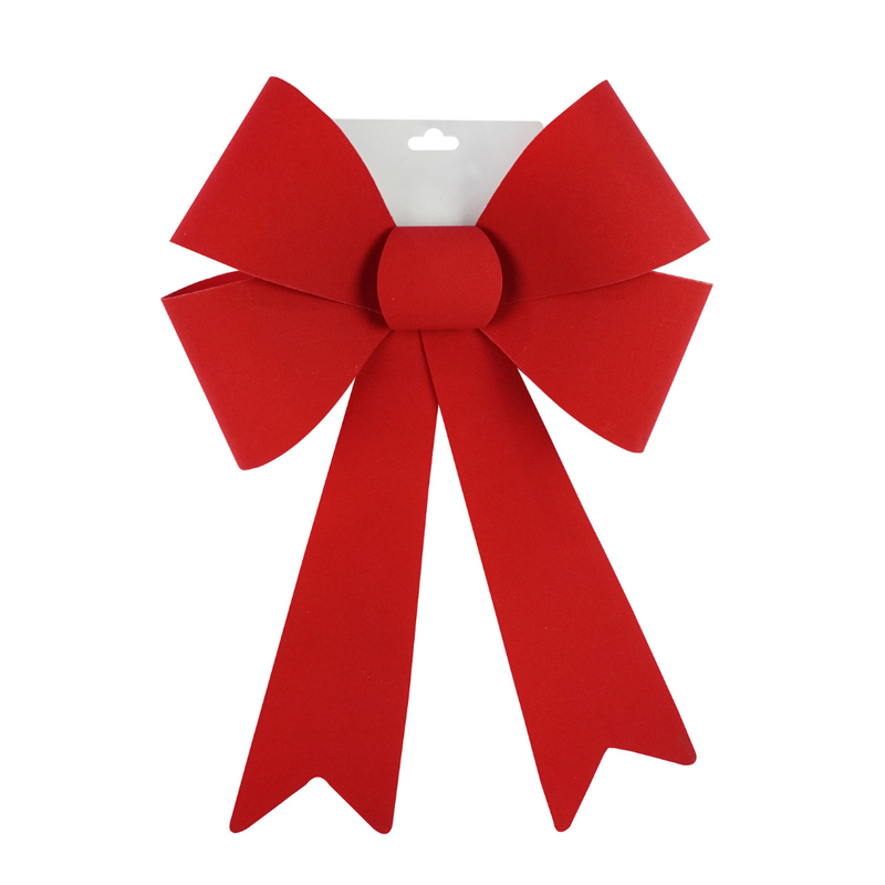 Ronis Flocked Bow Red XL 40x58cm