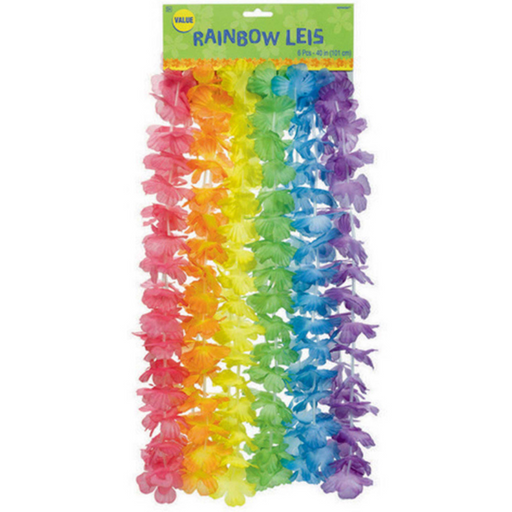 Ronis Floral Value Pack Lei Rainbow 6pk