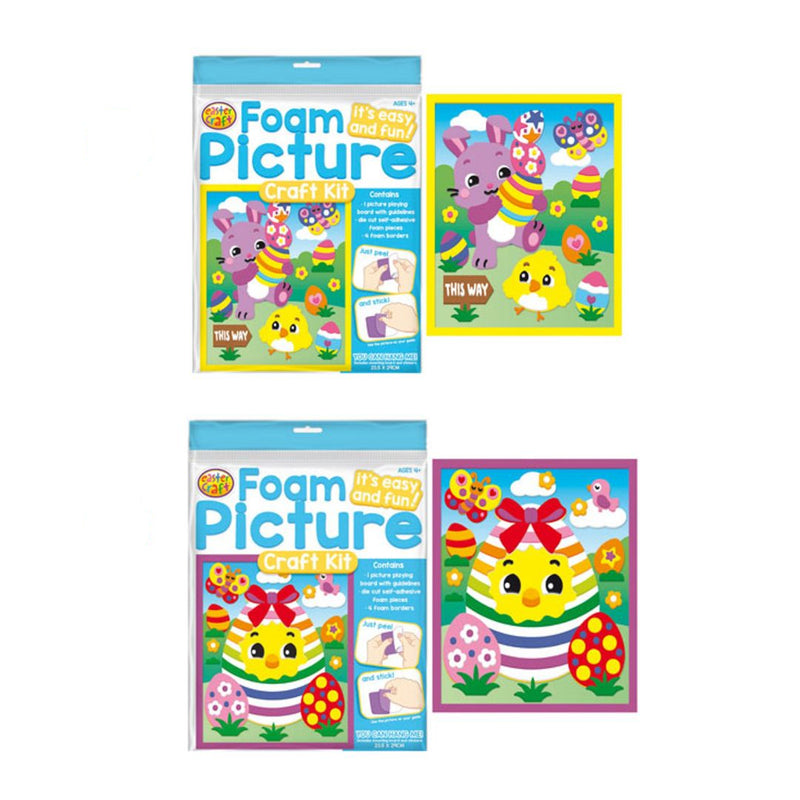 Foam Picture Craft Kit Assorted
