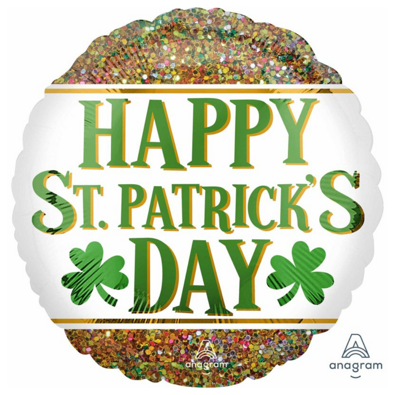 Ronis Foil Balloon Happy St. Patricks Day S40 HX 45cm