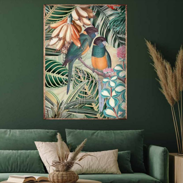 Ronis Forest Flora Framed Canvas 70x100cm 2 Asstd
