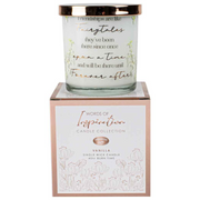 Ronis Friendship Candle Vanilla 9x8cm – thumbnail