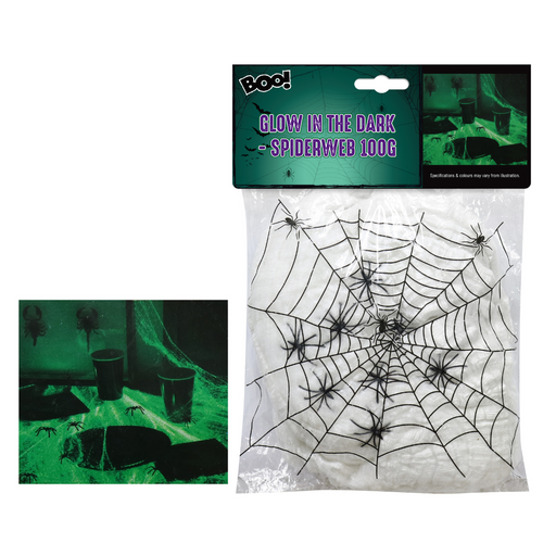 Ronis G.I.D Spiderweb with 8 Spiders 100g