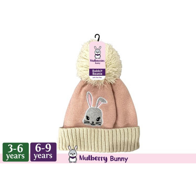 Ronis Girls Rabbit Beanie