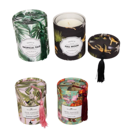 Ronis Glass Scented Art Candle 200g Assorted