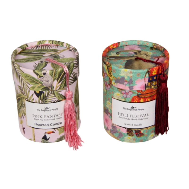 Ronis Glass Scented Art Candle 200g Assorted