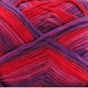Glimmer Twist Yarn Multi Berry Blast 100g 134m variegated glimmer yarn for crochet and knitting – thumbnail