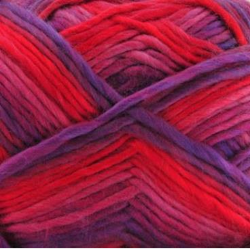 Glimmer Twist Yarn Multi Berry Blast 100g 134m variegated glimmer yarn for crochet and knitting