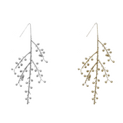 Ronis Glitter Leafy Pick 3pk Assorted