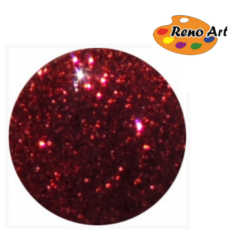 Glitter Paint 75ml Red sparkle craft paint for school projects, posters and DIY decorations