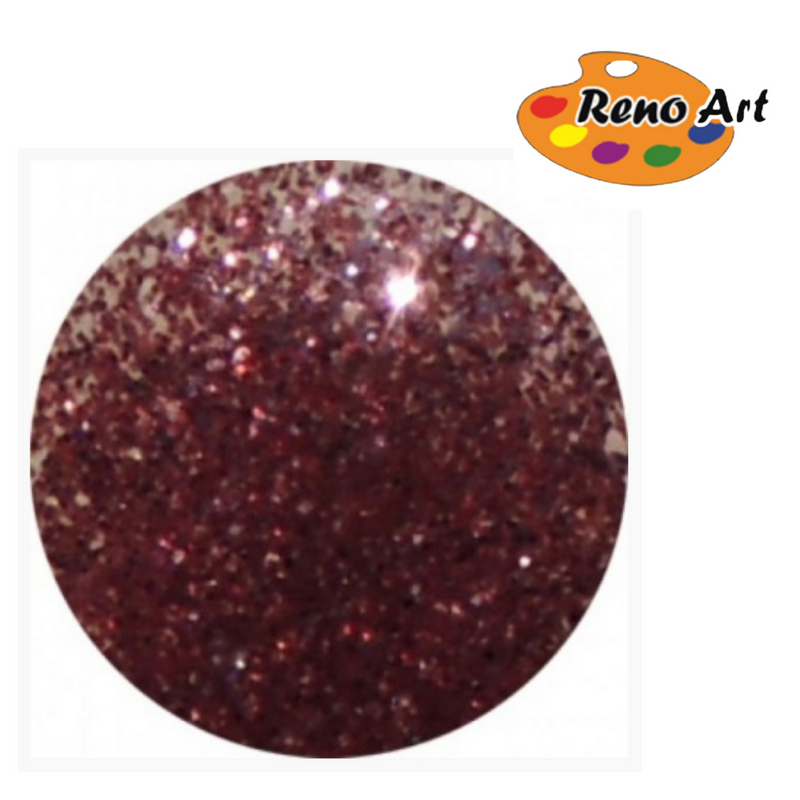 Glitter Paint 75ml Rose Pink for sparkling crafts, posters and school art projects