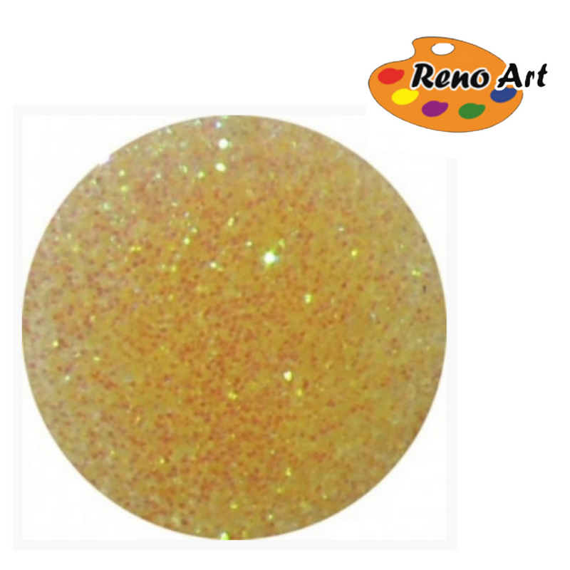 Glitter Paint 75ml Yellow Pale sparkle craft paint for school projects, posters and DIY decorations