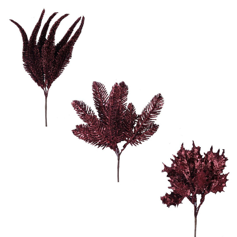 Ronis Glitter Picks 26cm Burgundy Assorted