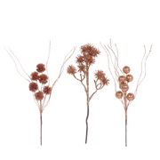 Ronis Glitter Picks Rose Gold 18cm Assorted