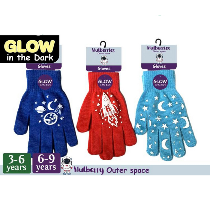 Ronis Glow in the Dark Space Glove 3 Asstd