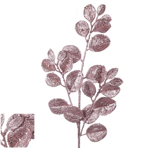 Ronis Gum Leaf Stem Dusty Pink 70cm