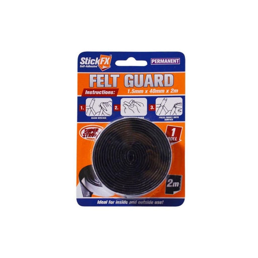 Self-Adh Felt Guard 1 Roll 1.5mmx40mmx2m