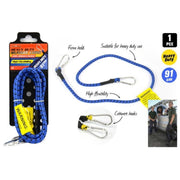 H/D Bungee Cord W/CarabinerHook100cm – thumbnail