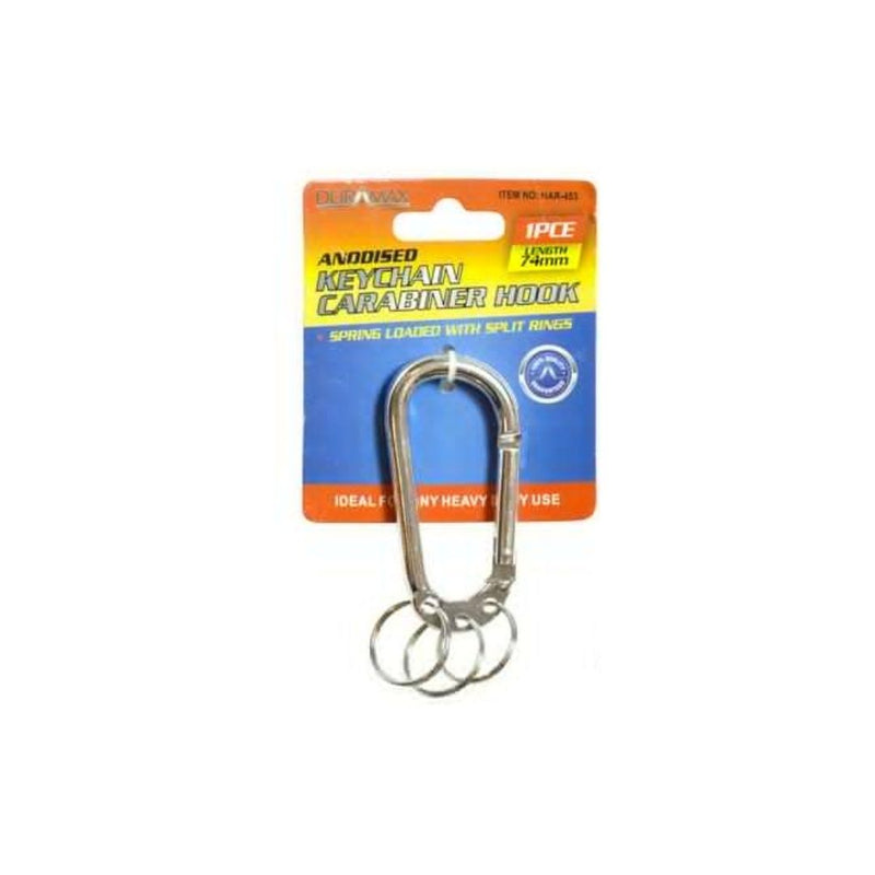Keychain Carabiner Hook 74 x 6.4mm