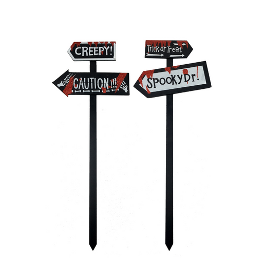 Ronis Halloween Warning Lawn Stakes 60cm 2 Asstd