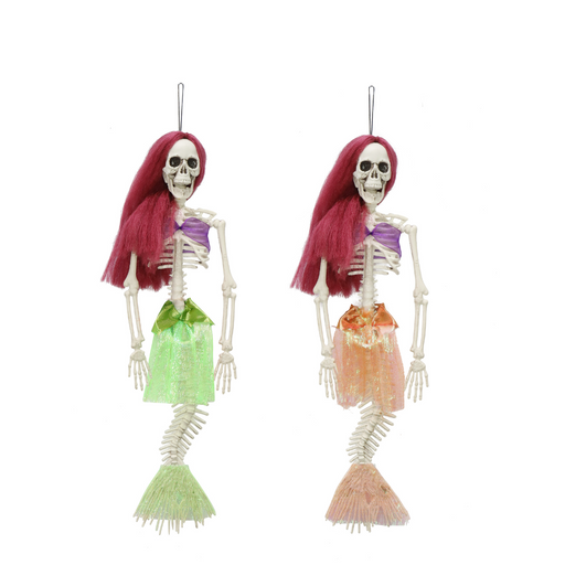 Ronis Hanging Mermaid Skeleton 2 Asstd