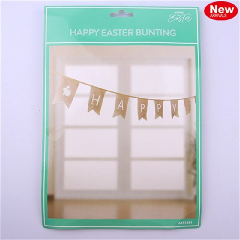 Ronis Happy Easter Burlap Bunting
