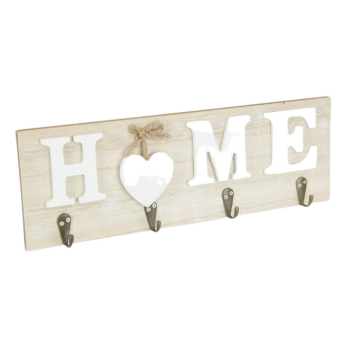 Ronis Home Key Rack with Love Heart MDF 35cm