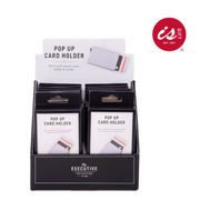 Ronis IS Gift Executive Pop-Up Card Holder Grey