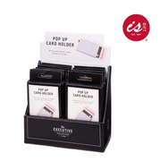 Ronis IS Gift Executive Pop-Up Card Holder Grey