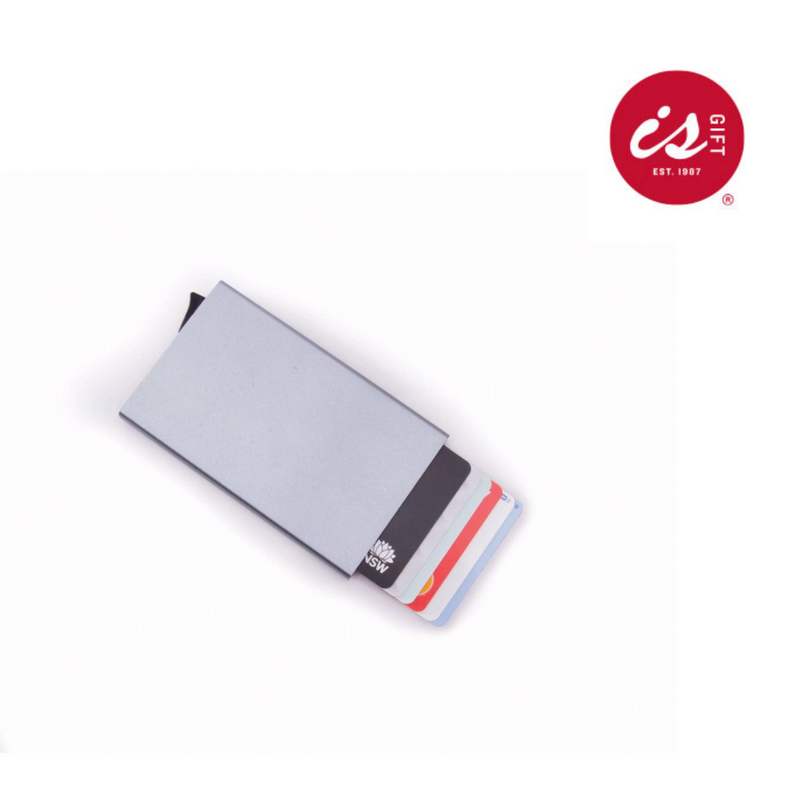 Ronis IS Gift Executive Pop-Up Card Holder Grey