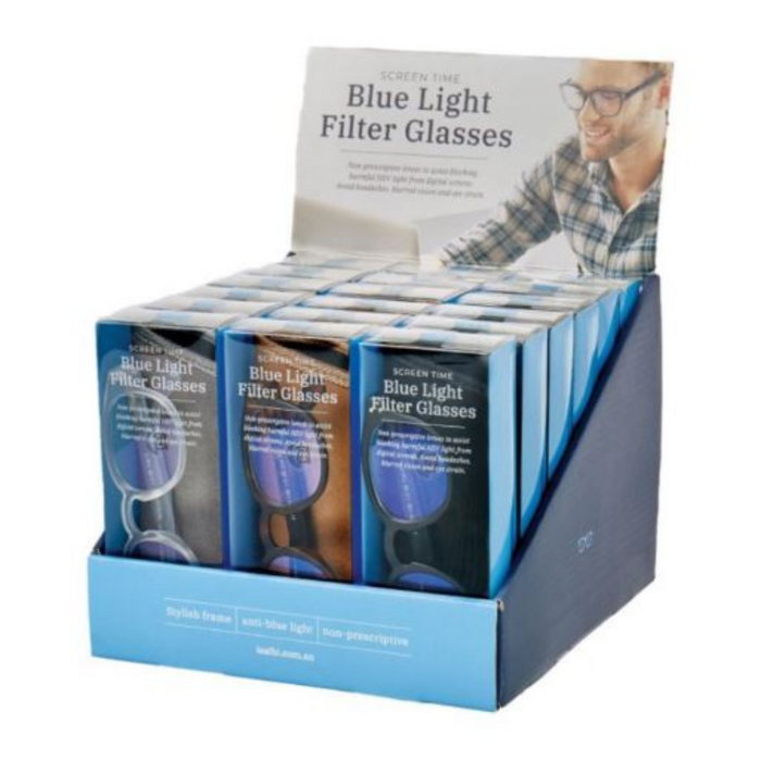 Ronis IS Gift Screen Time Blue Light Filter Glasses 3 Asstd