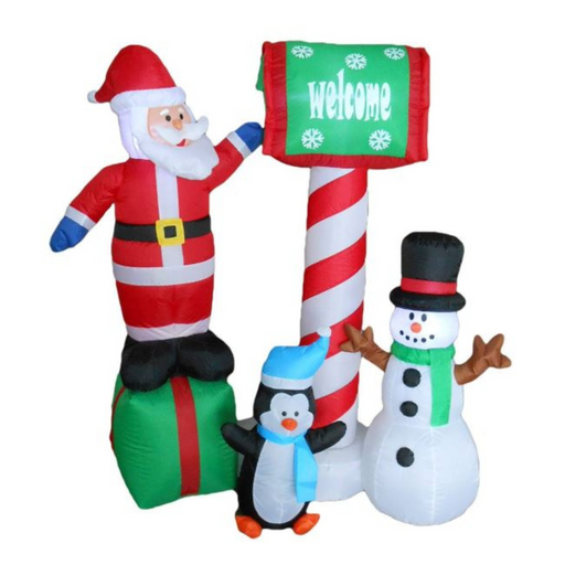Ronis Inflatable Christmas Santa Snowman Penguine 150cm
