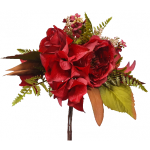 Camellia Hyd Greenery Bundle (Red)