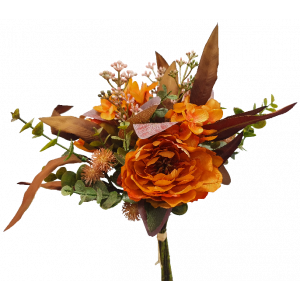 Camellia Hyd Greenery Bundle (Orange)