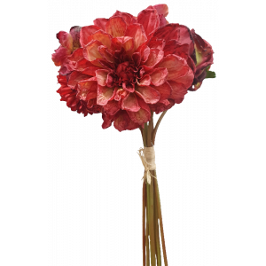 Rose Dahlia Hydrangea Bundle red