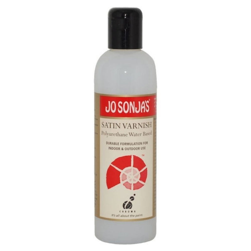 JS Poly Water Based Varnish Satin 250ml