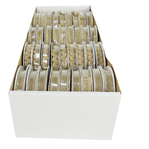 Ronis Jute Mix Ribbon 3m Assorted