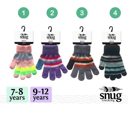 Ronis Kids Gloves Multicoloured 4 Asstd