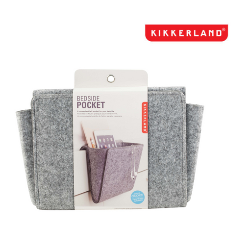 Ronis Kikkerland Bedside Pocket 28.2x22x3.5cm Grey