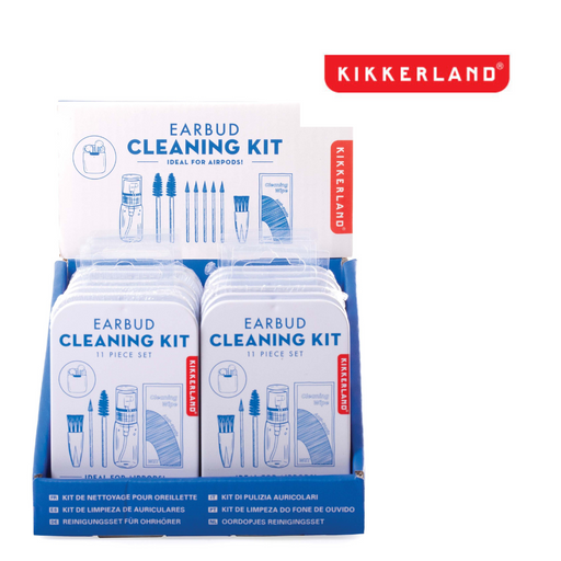 Ronis Kikkerland Earbud Cleaning Kit 60x94x18mm Blue