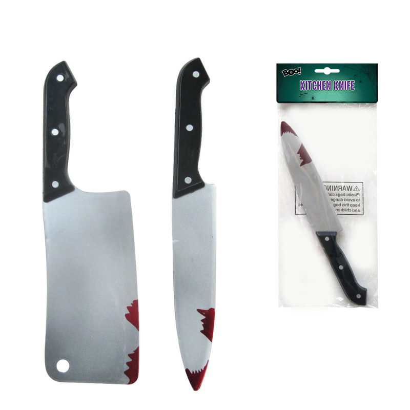 Ronis Kitchen Knife With Blood 30cm 2 Asstd